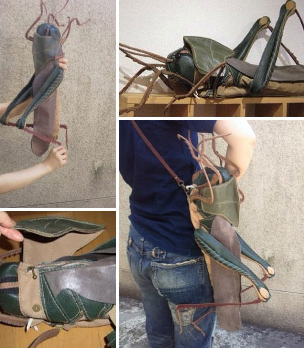 Bag8 (1) Японский художник представил коллекцию жутких сумок и аксессуаров…